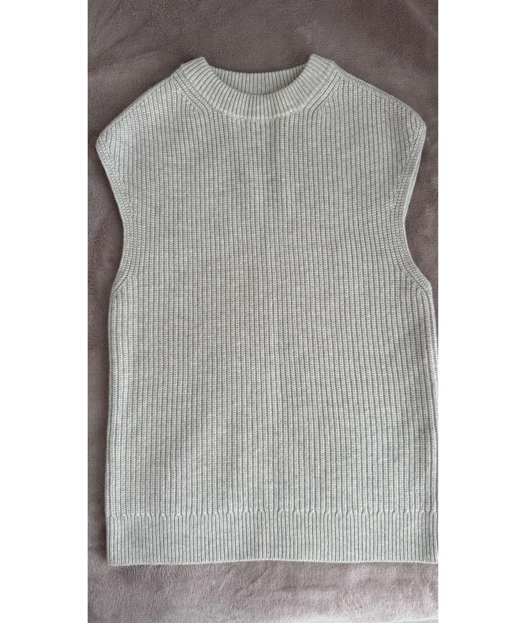 12 STOREEZ Серая шерстяная жилетка, фото 8