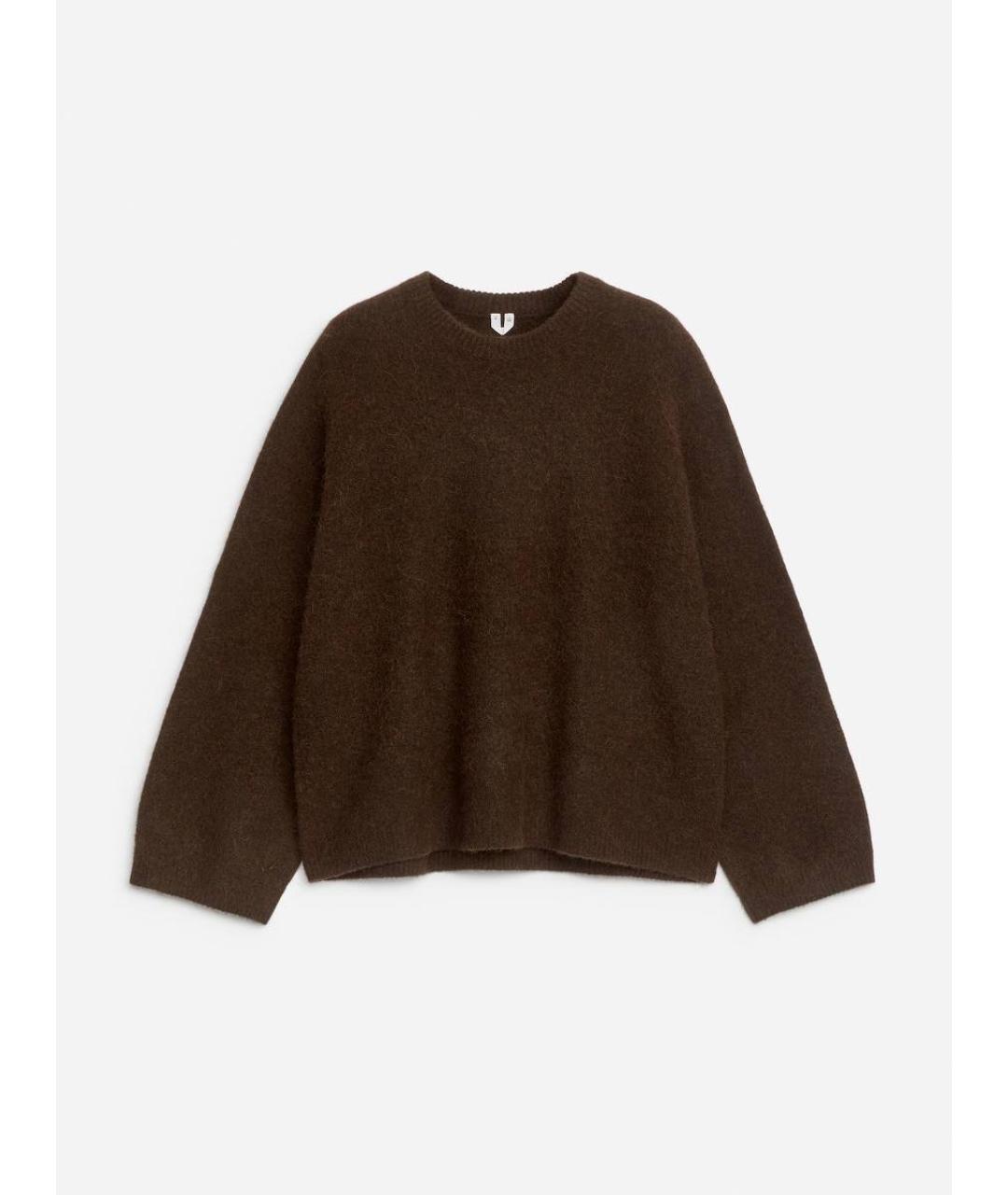 ARKET Коричневый шерстяной джемпер / свитер, фото 5