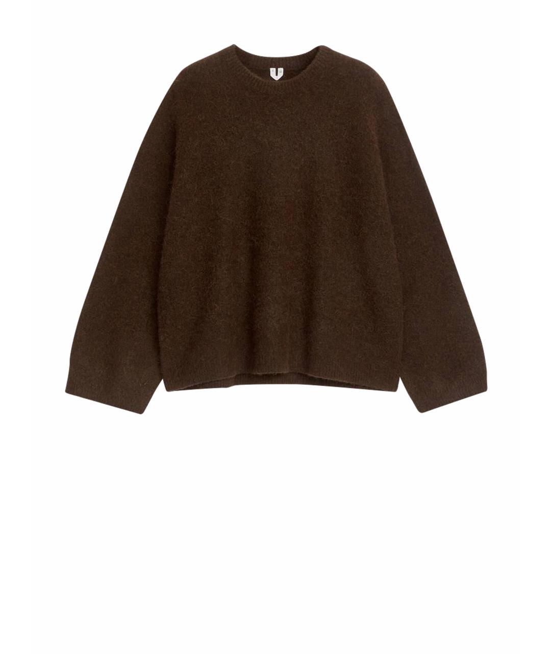 ARKET Коричневый шерстяной джемпер / свитер, фото 1