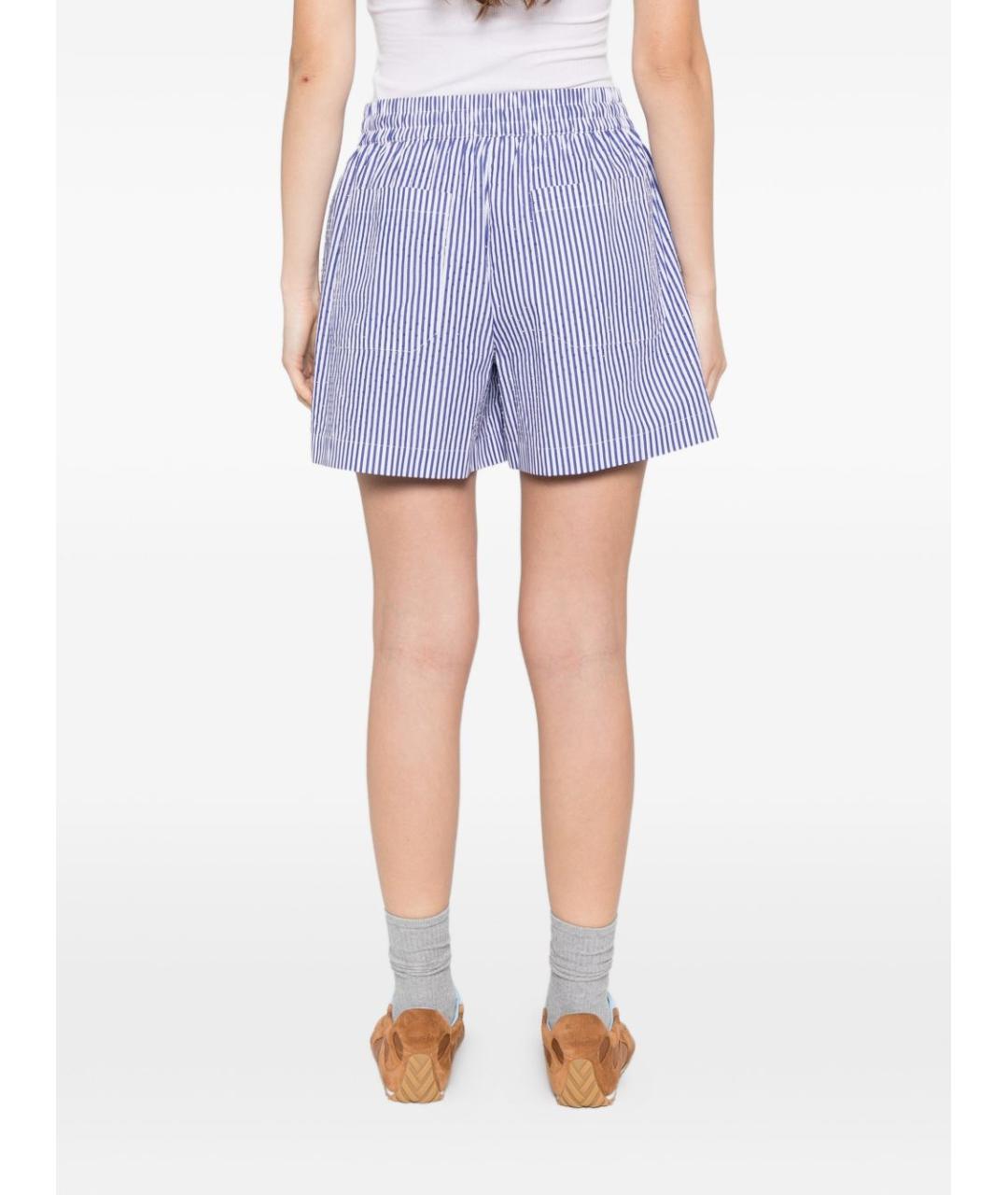 P.A.R.O.S.H. Голубые хлопковые шорты, фото 5