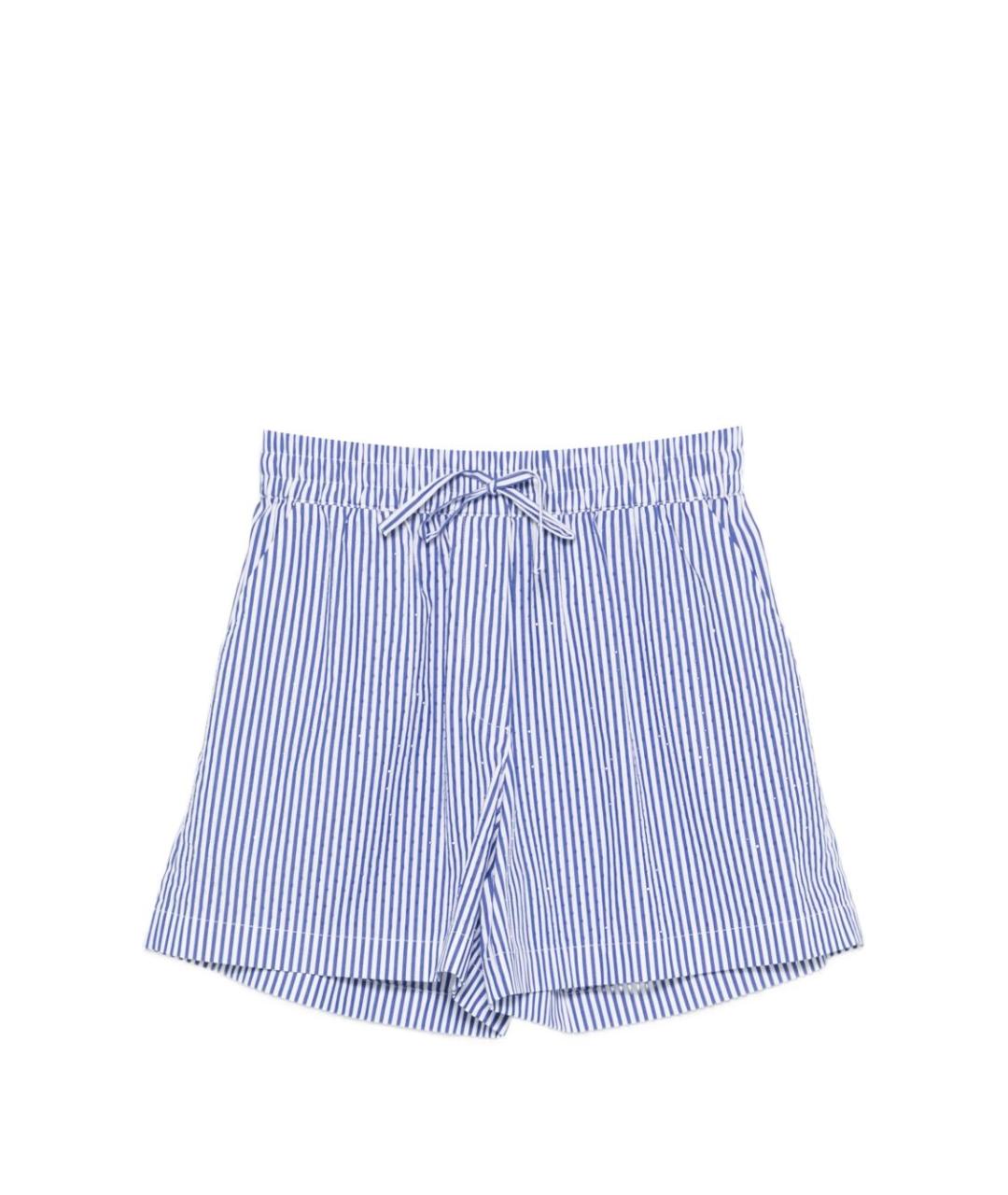 P.A.R.O.S.H. Голубые хлопковые шорты, фото 1