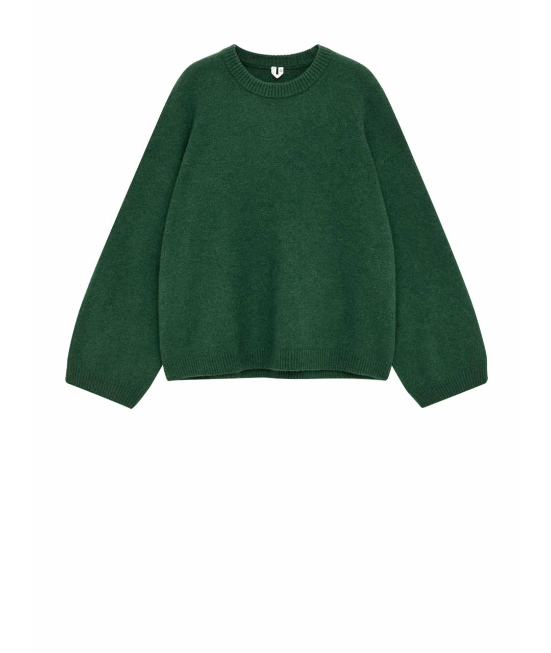 ARKET Зеленый шерстяной джемпер / свитер, фото 1
