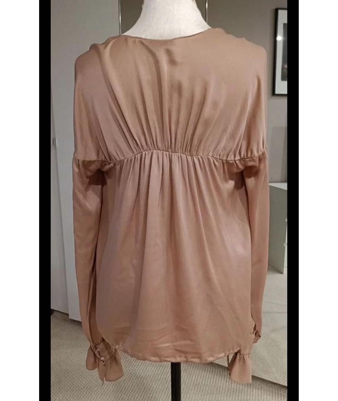 TOM FORD Розовая шелковая блузы, фото 2