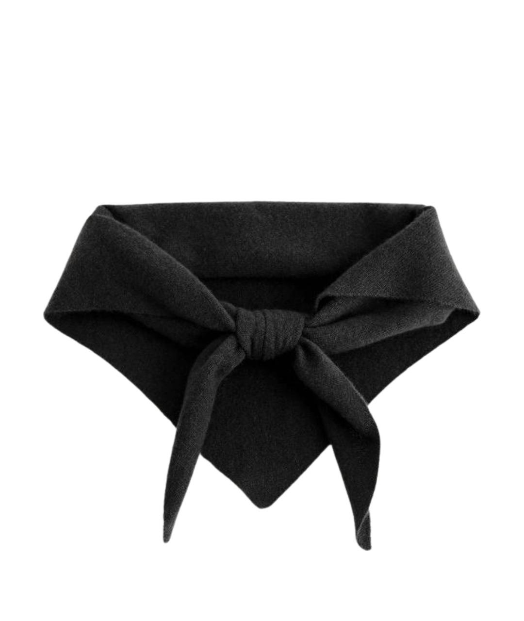 COS Черный кашемировый платок, фото 1