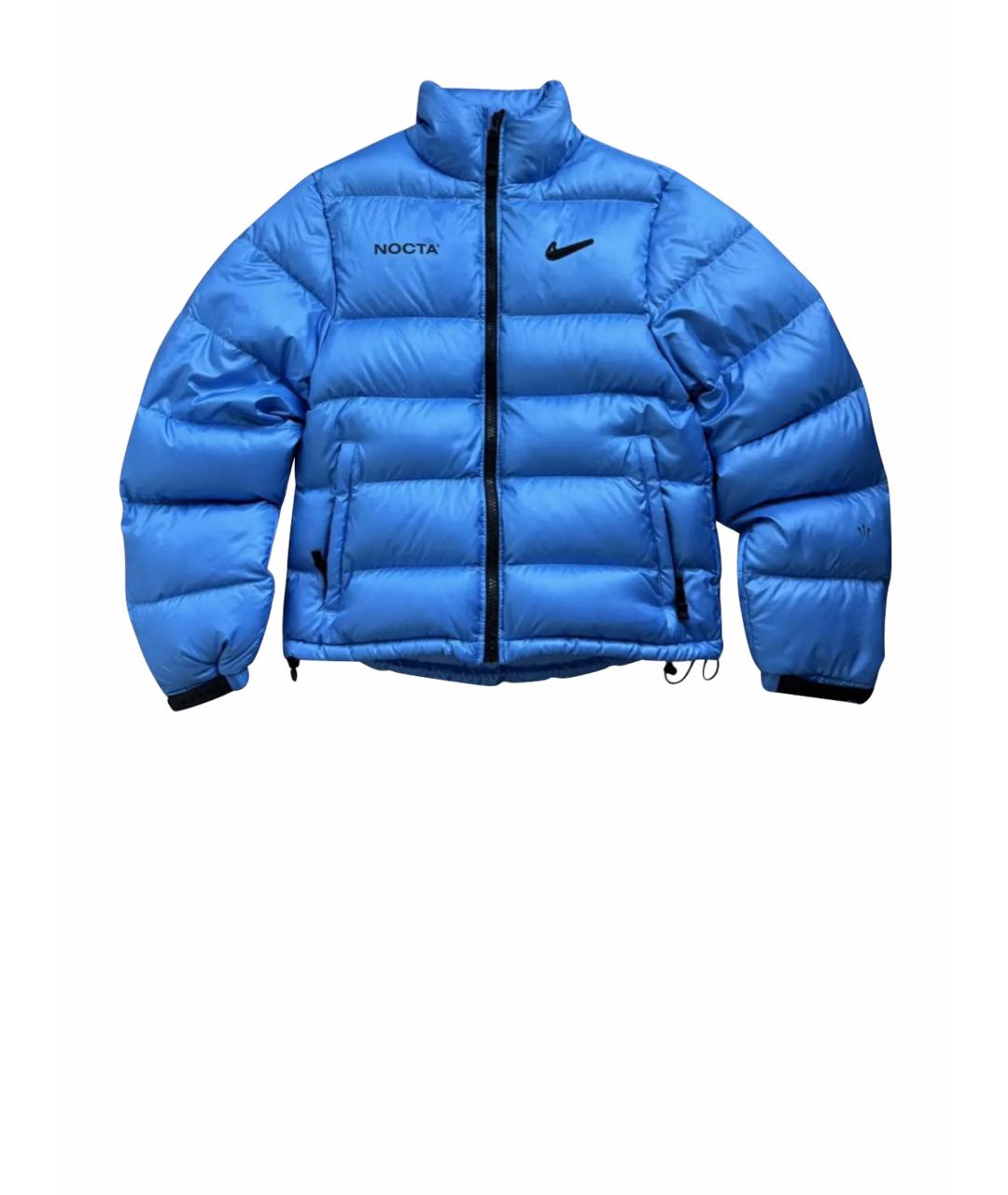 NIKE Синий пуховик, фото 1