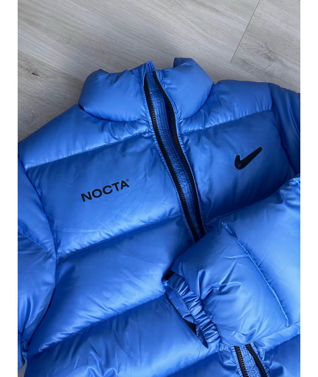 NIKE Синий пуховик, фото 2
