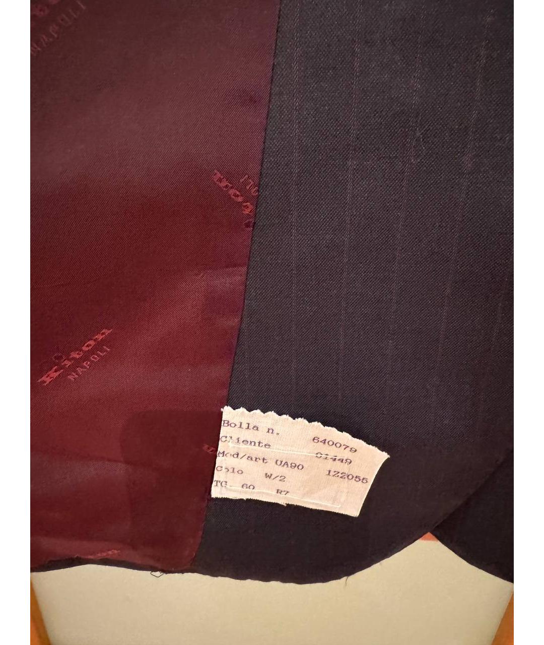 KITON Серый классический костюм, фото 8