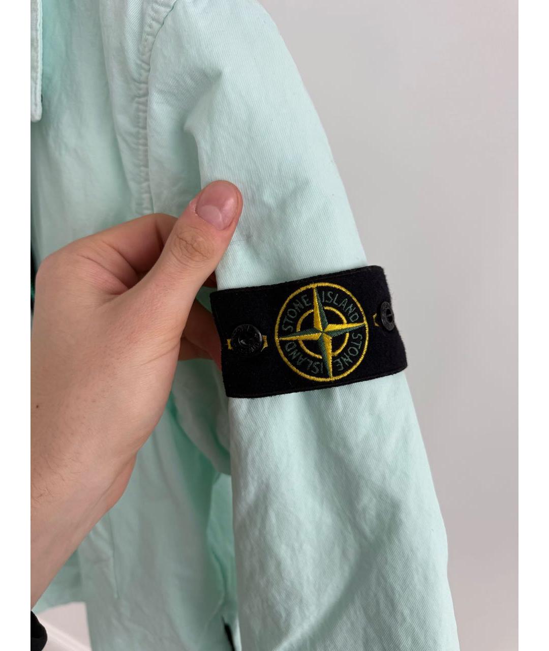 STONE ISLAND Бирюзовая куртка, фото 5