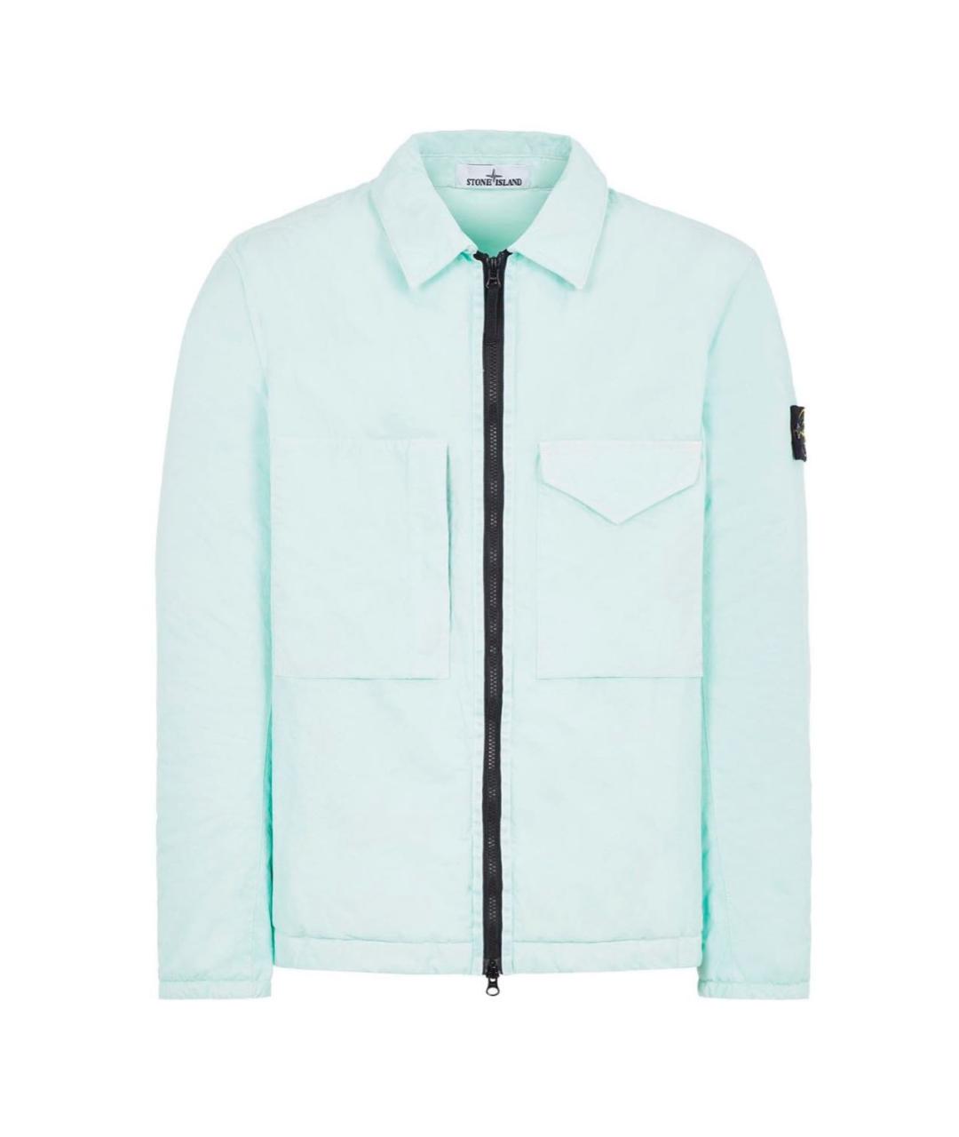 STONE ISLAND Бирюзовая куртка, фото 9