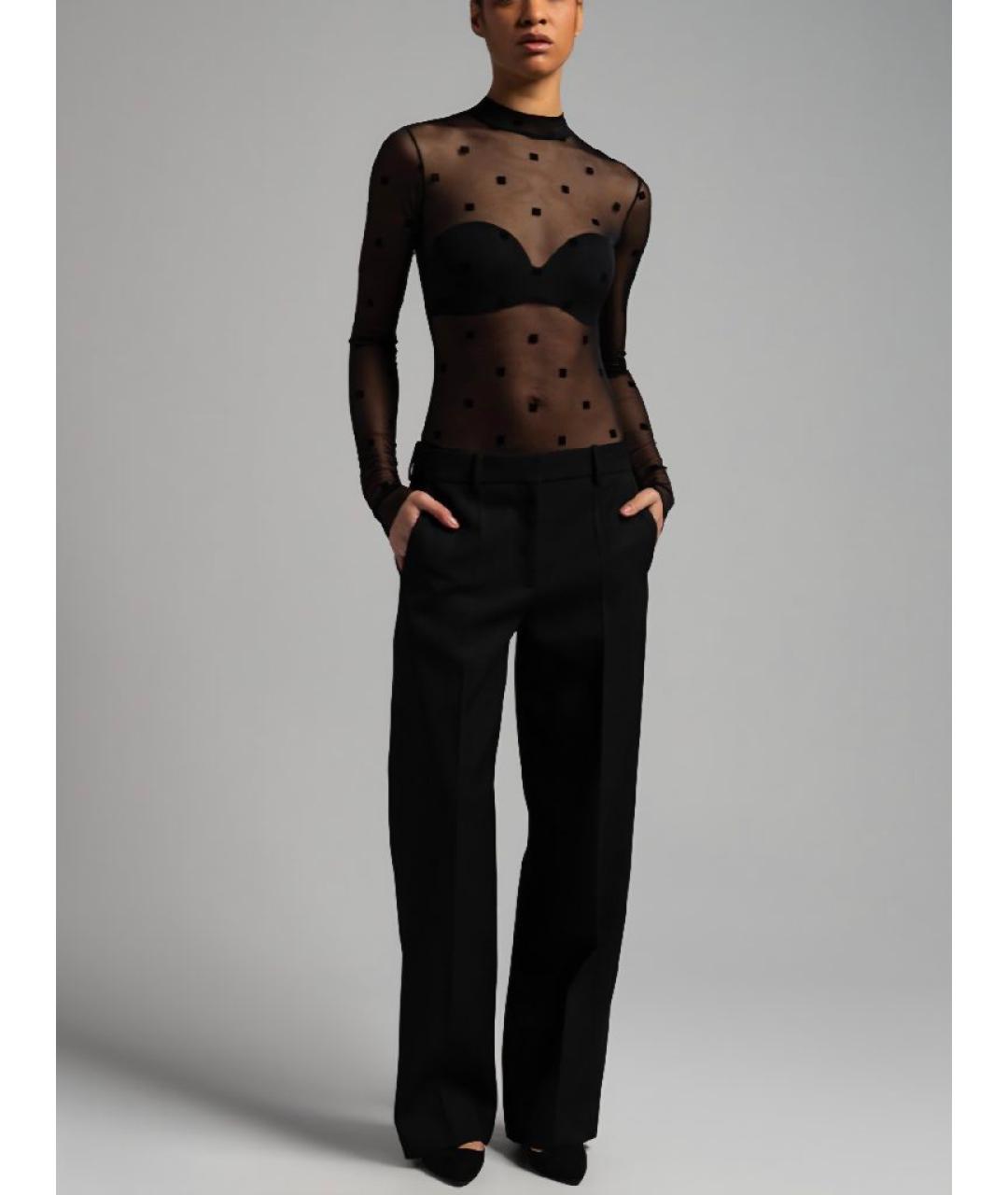 GIVENCHY Черное полиамидовое боди, фото 4