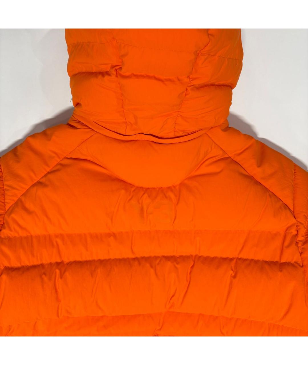 Y-3 Оранжевый синтетический пуховик, фото 5