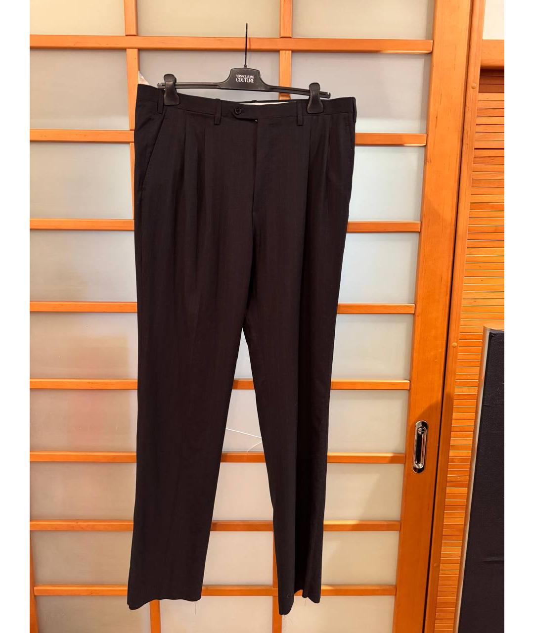 KITON Серый классический костюм, фото 3