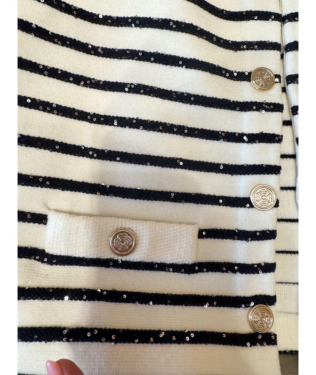 MAJE Белая вискозная жилетка, фото 3