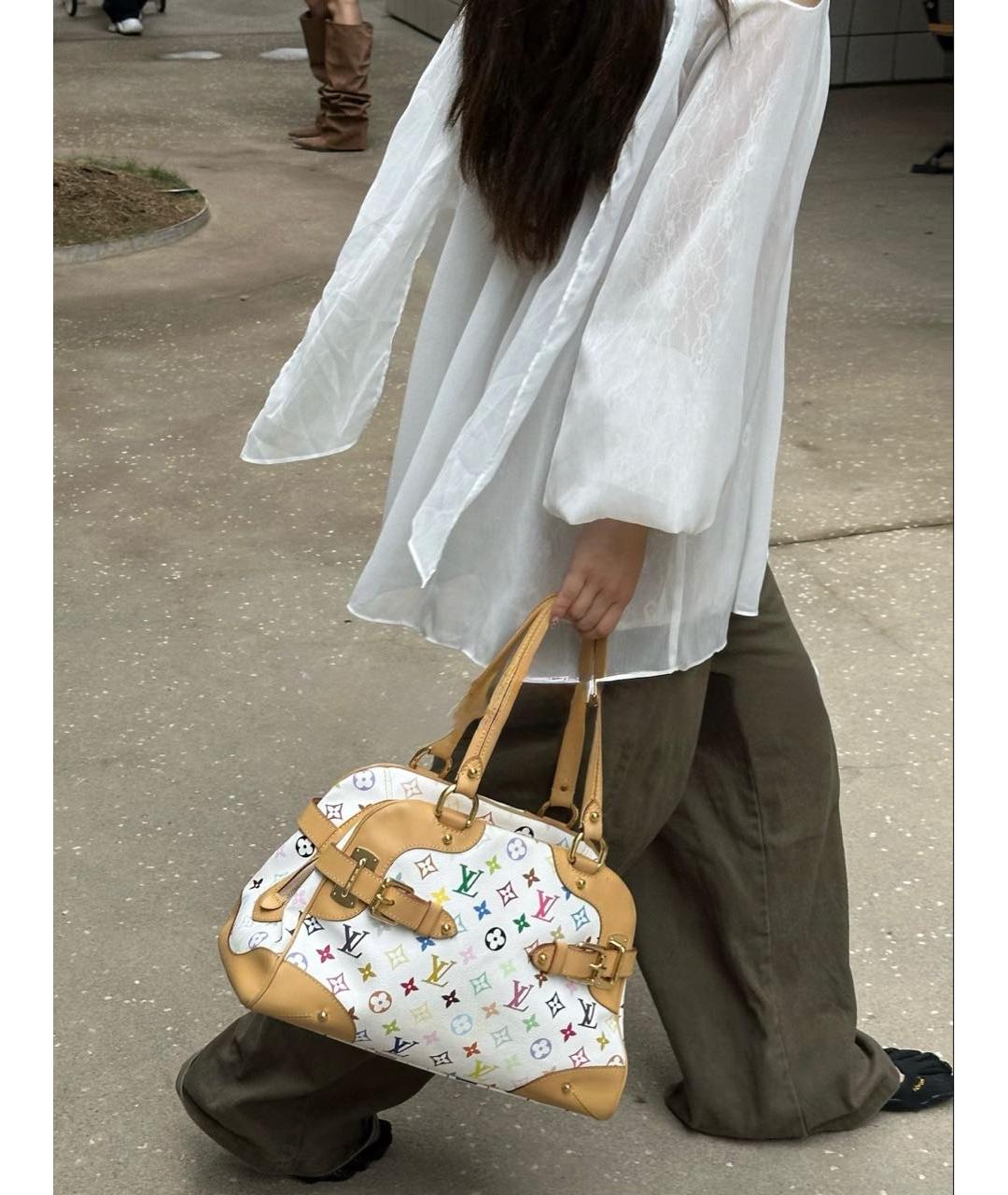 LOUIS VUITTON Мульти кожаная сумка с короткими ручками, фото 4