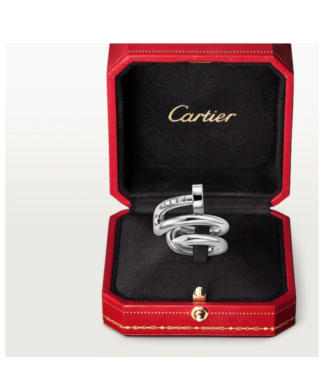 CARTIER Серьги из белого золота, фото 4