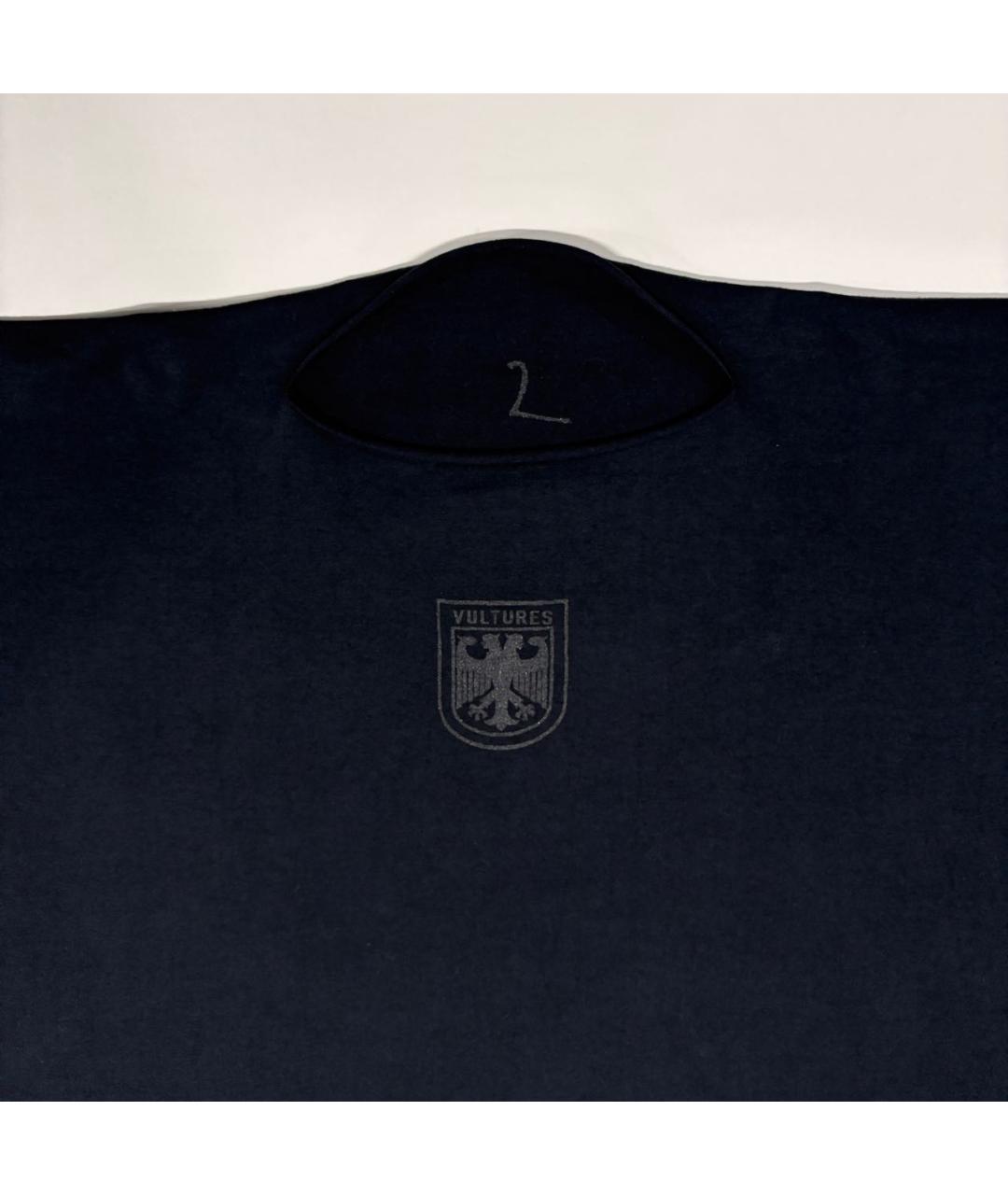 YEEZY Черная хлопковая футболка, фото 2