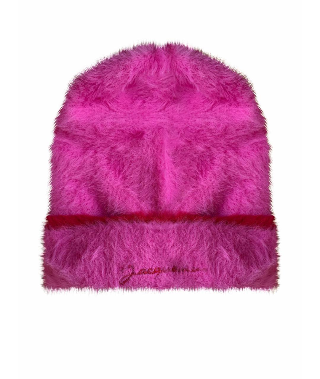 JACQUEMUS Розовая шапка, фото 1