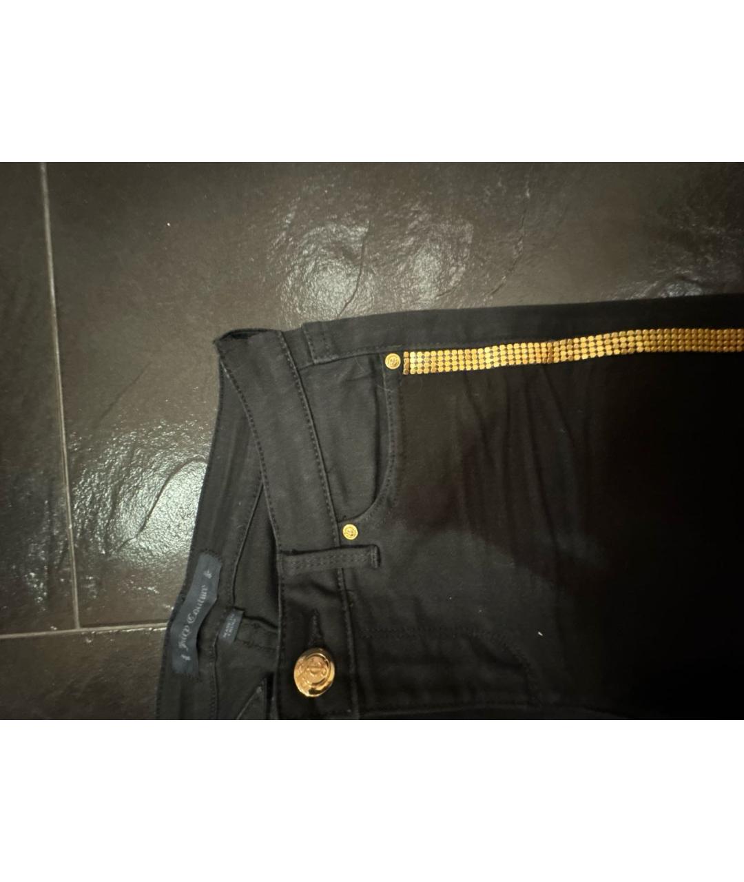 JUICY COUTURE Черные деним детские джинсы, фото 4
