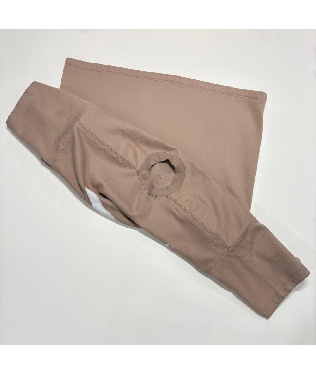 YEEZY Бежевая хлопковая футболка, фото 3