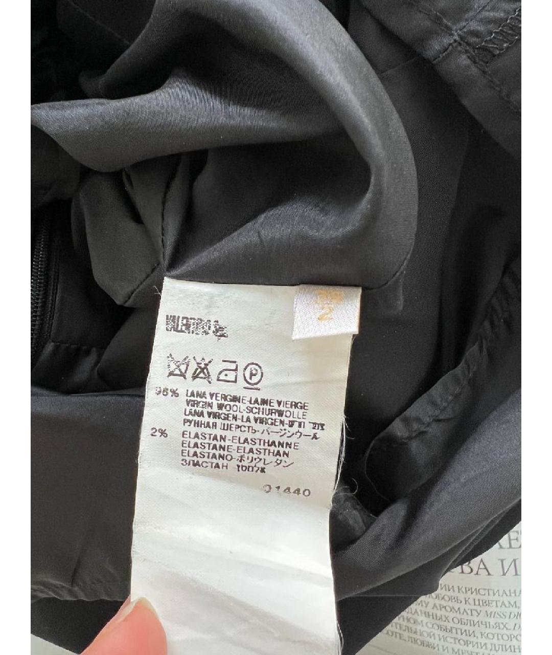 VALENTINO Черное повседневное платье, фото 5