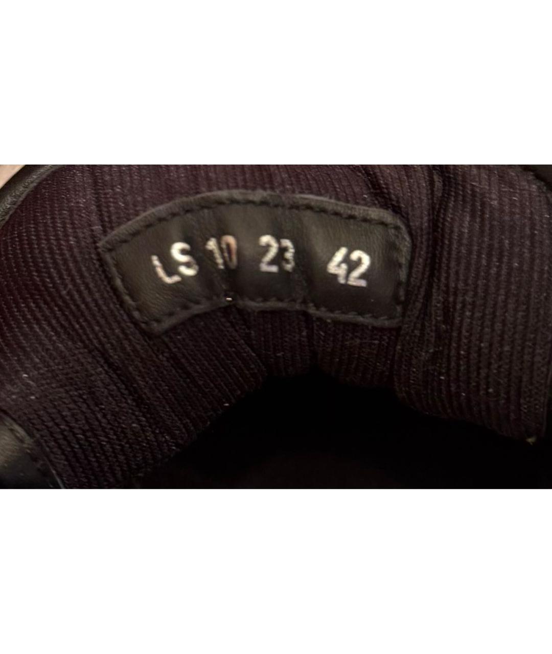 CHRISTIAN DIOR Белые кожаные высокие кроссовки / кеды, фото 5