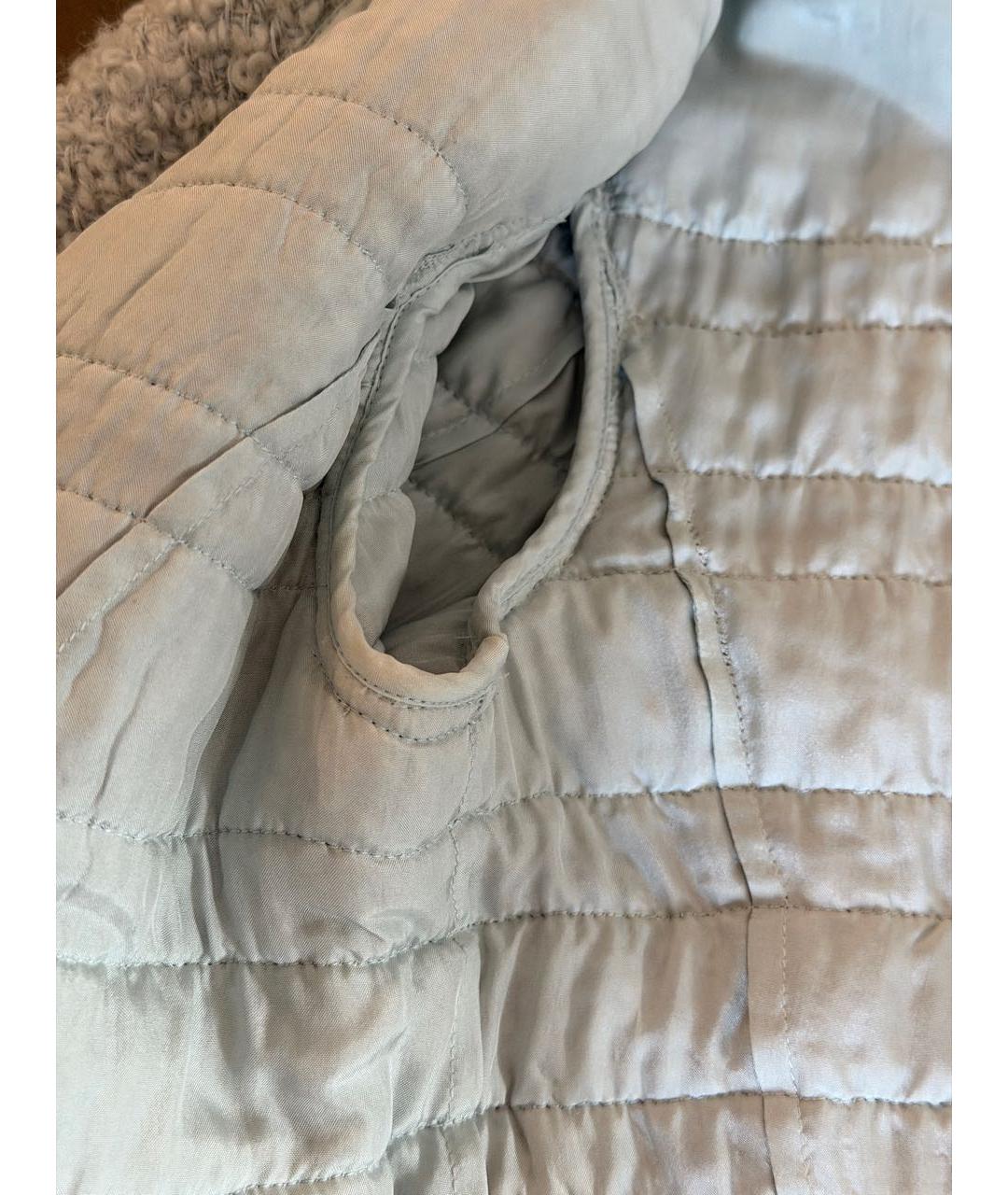 NINA RICCI Голубой шерстяной жакет/пиджак, фото 7