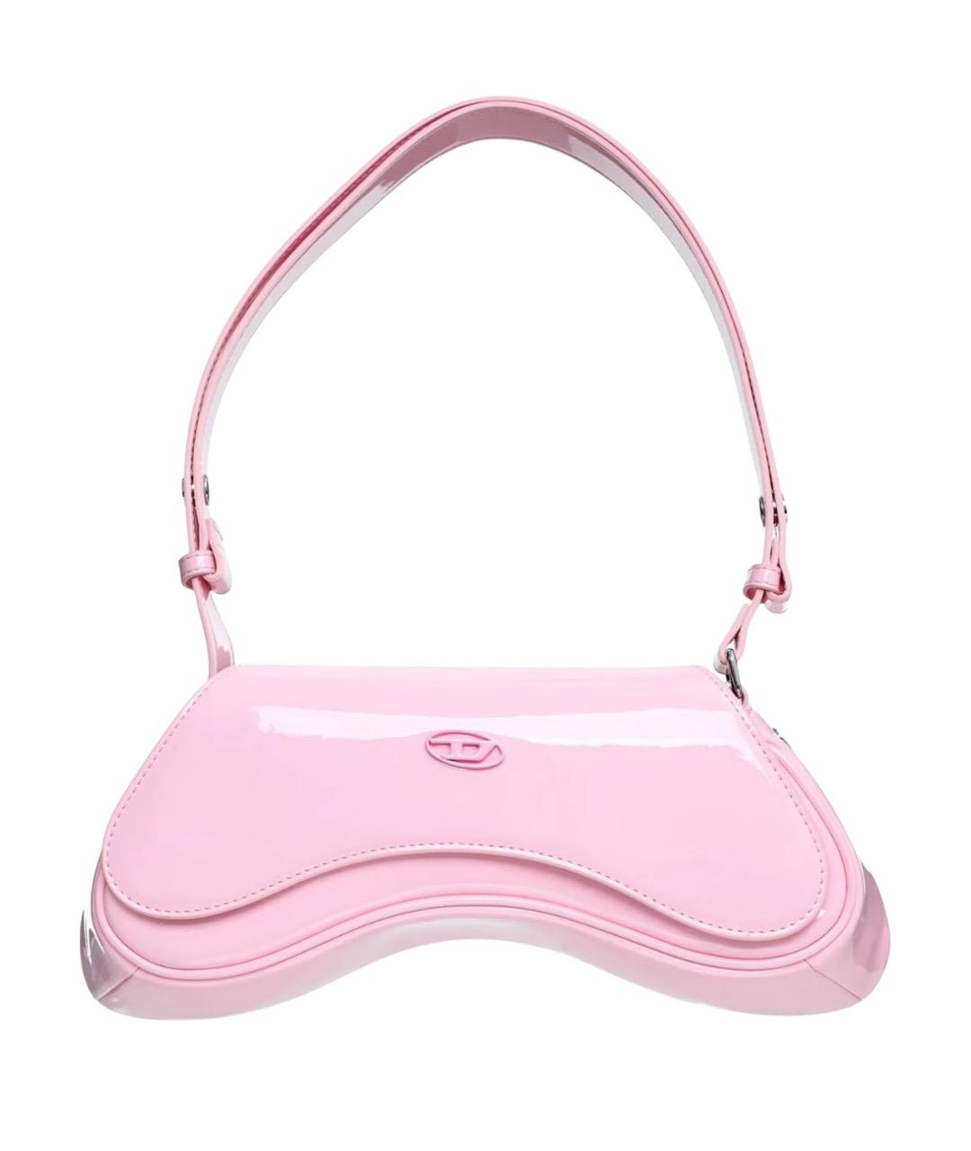 DIESEL Розовая сумка через плечо, фото 1