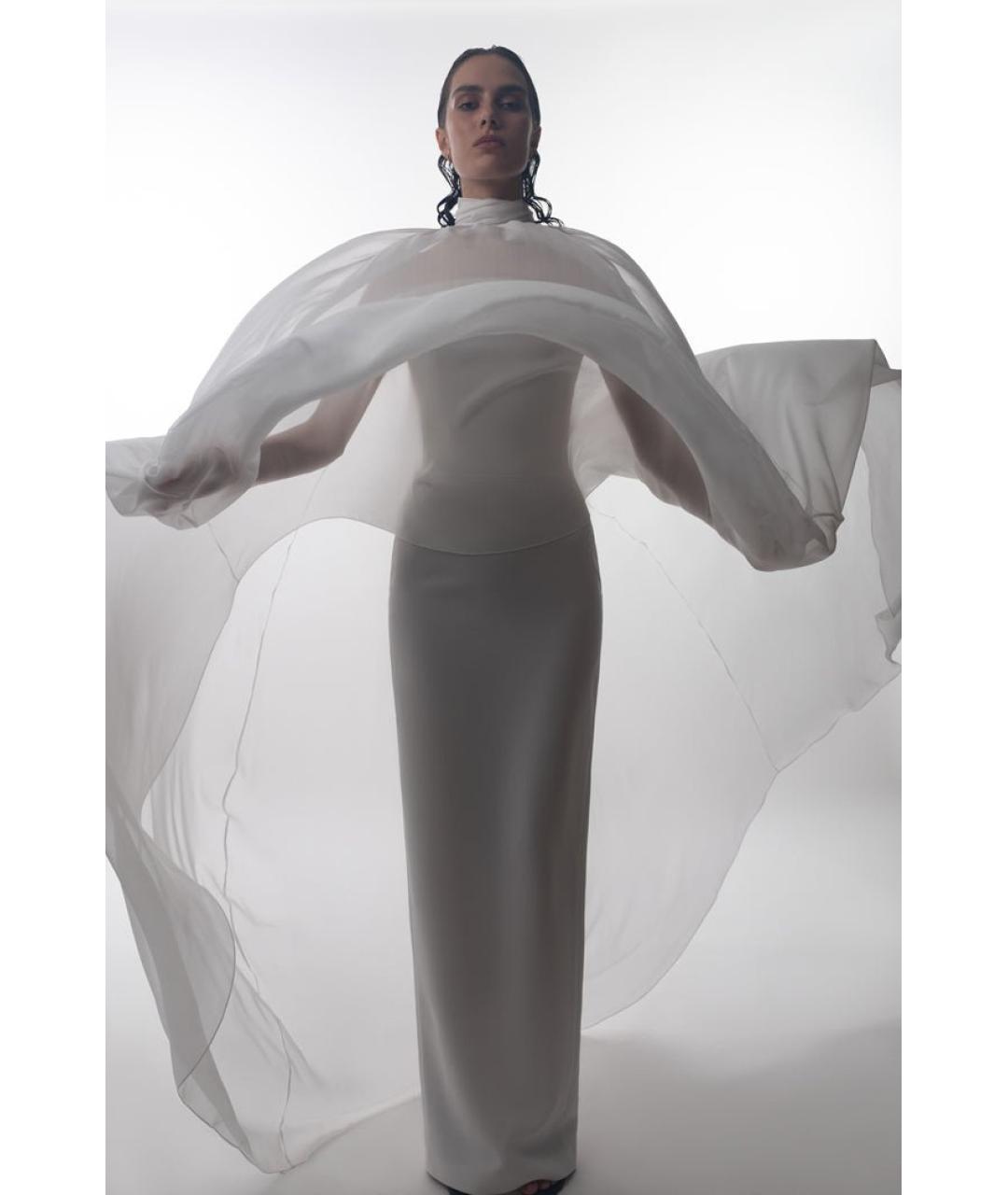 RASARIO Черное полиэстеровое вечернее платье, фото 4