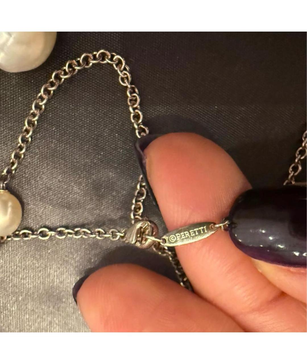 TIFFANY&CO Белое серебряное колье, фото 5