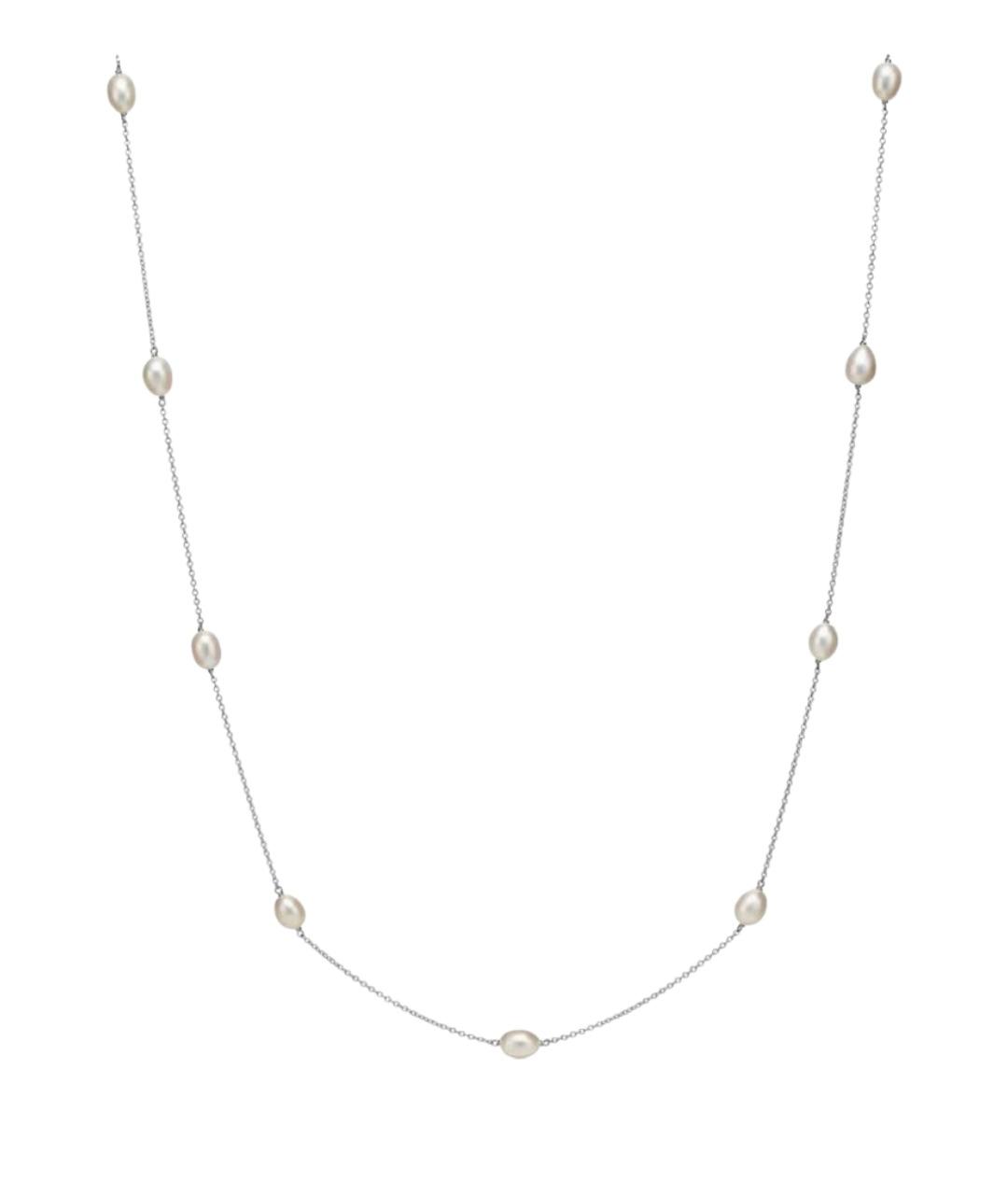 TIFFANY&CO Белое серебряное колье, фото 1