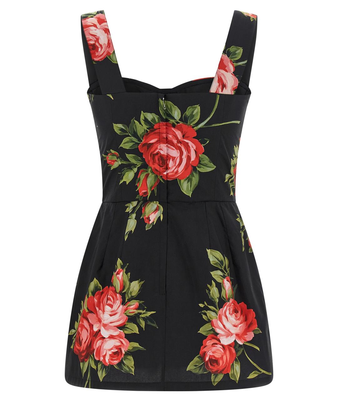 DOLCE&GABBANA Черная хлопковая майка, фото 2