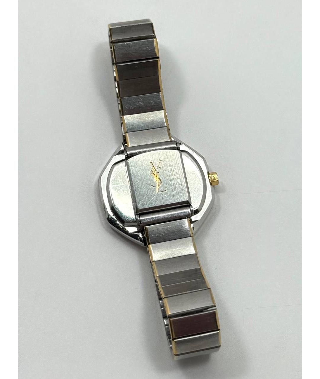 SAINT LAURENT Серебряные стальные часы, фото 5