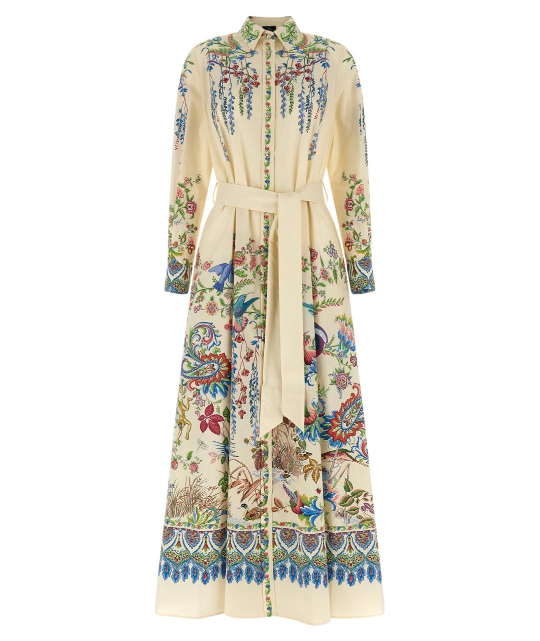 ETRO Мульти хлопковое повседневное платье, фото 1