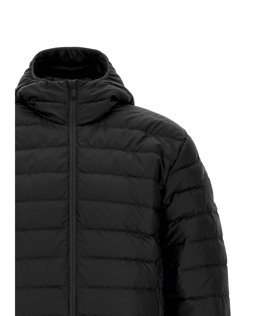 CANADA GOOSE Черный полиамидовый пуховик, фото 3