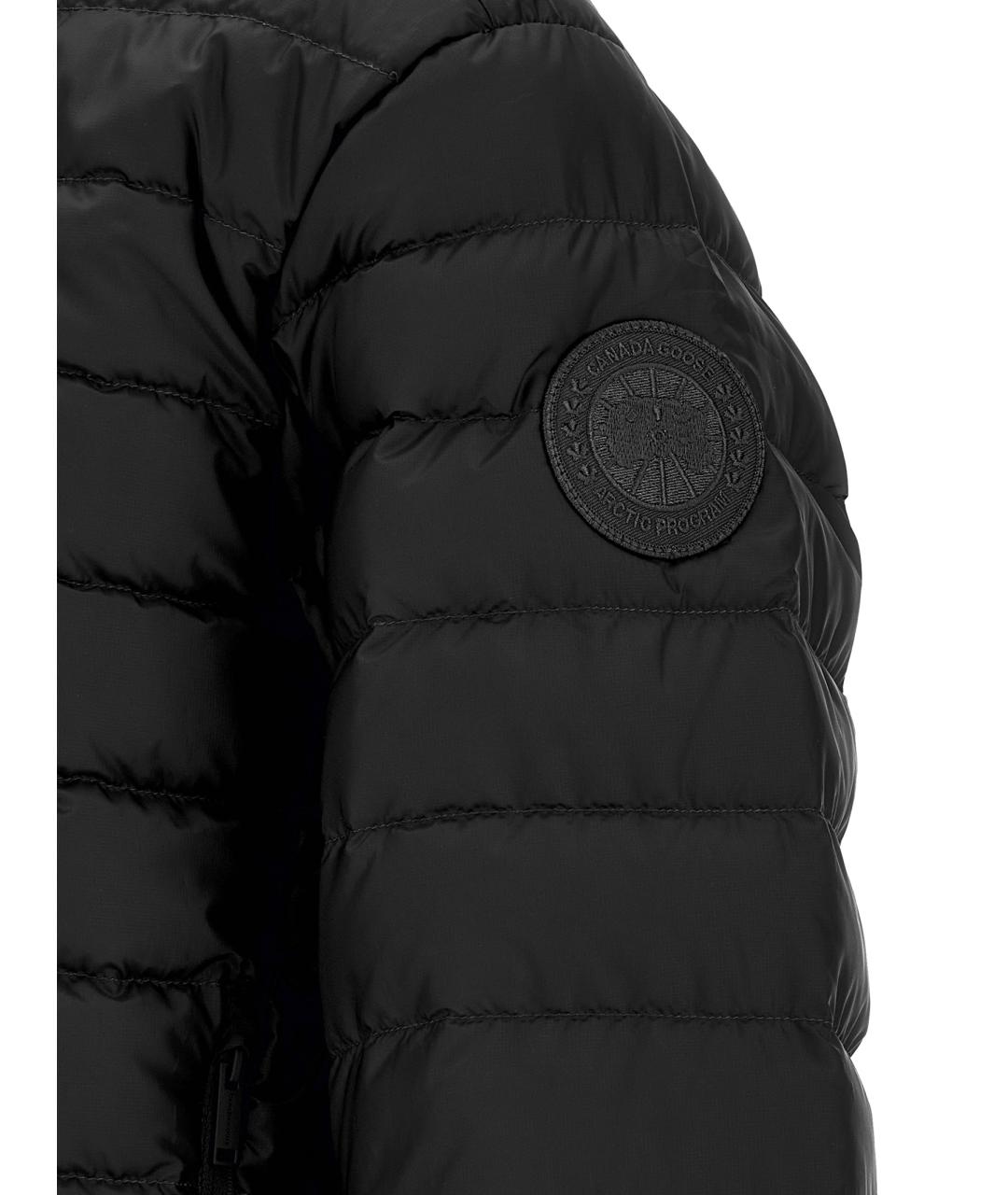 CANADA GOOSE Черный полиамидовый пуховик, фото 5
