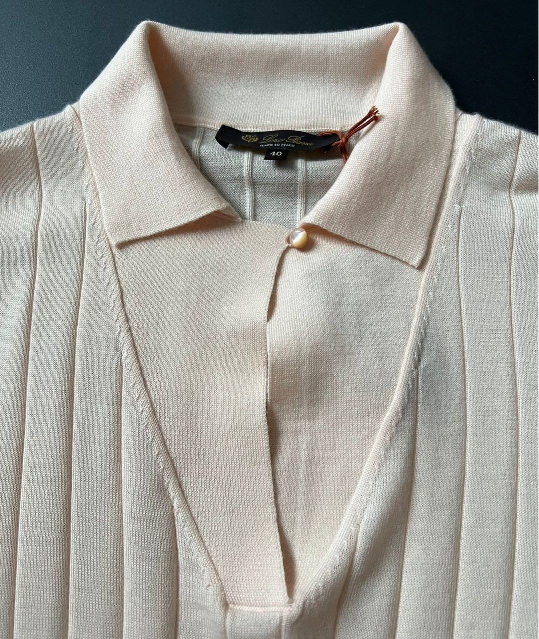 LORO PIANA Розовый джемпер / свитер, фото 6