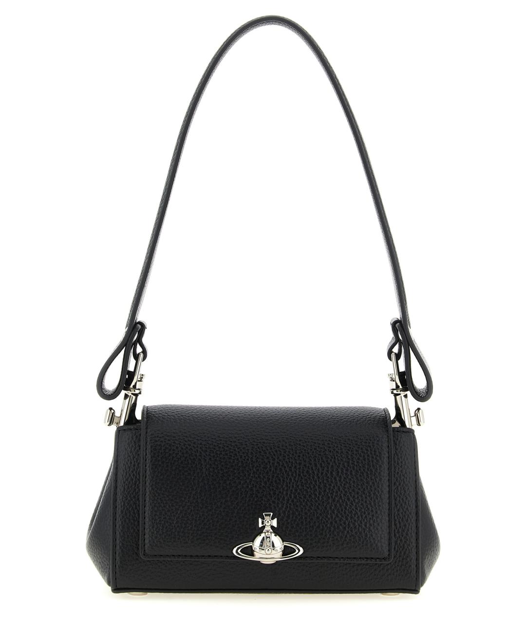 VIVIENNE WESTWOOD Черная сумка через плечо из искусственной кожи, фото 1