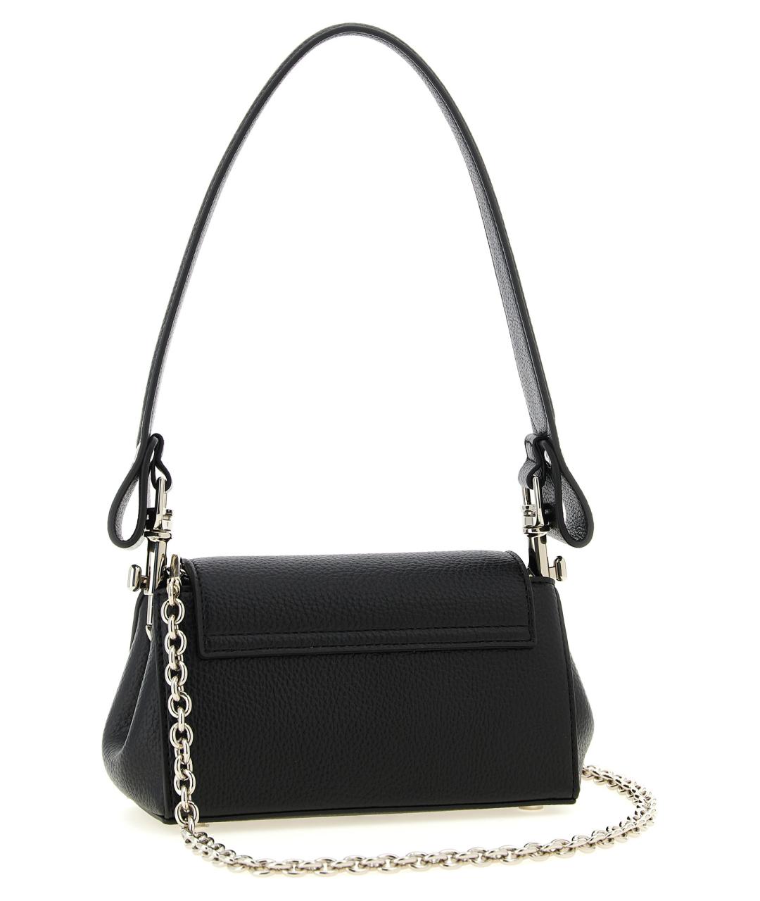 VIVIENNE WESTWOOD Черная сумка через плечо из искусственной кожи, фото 2