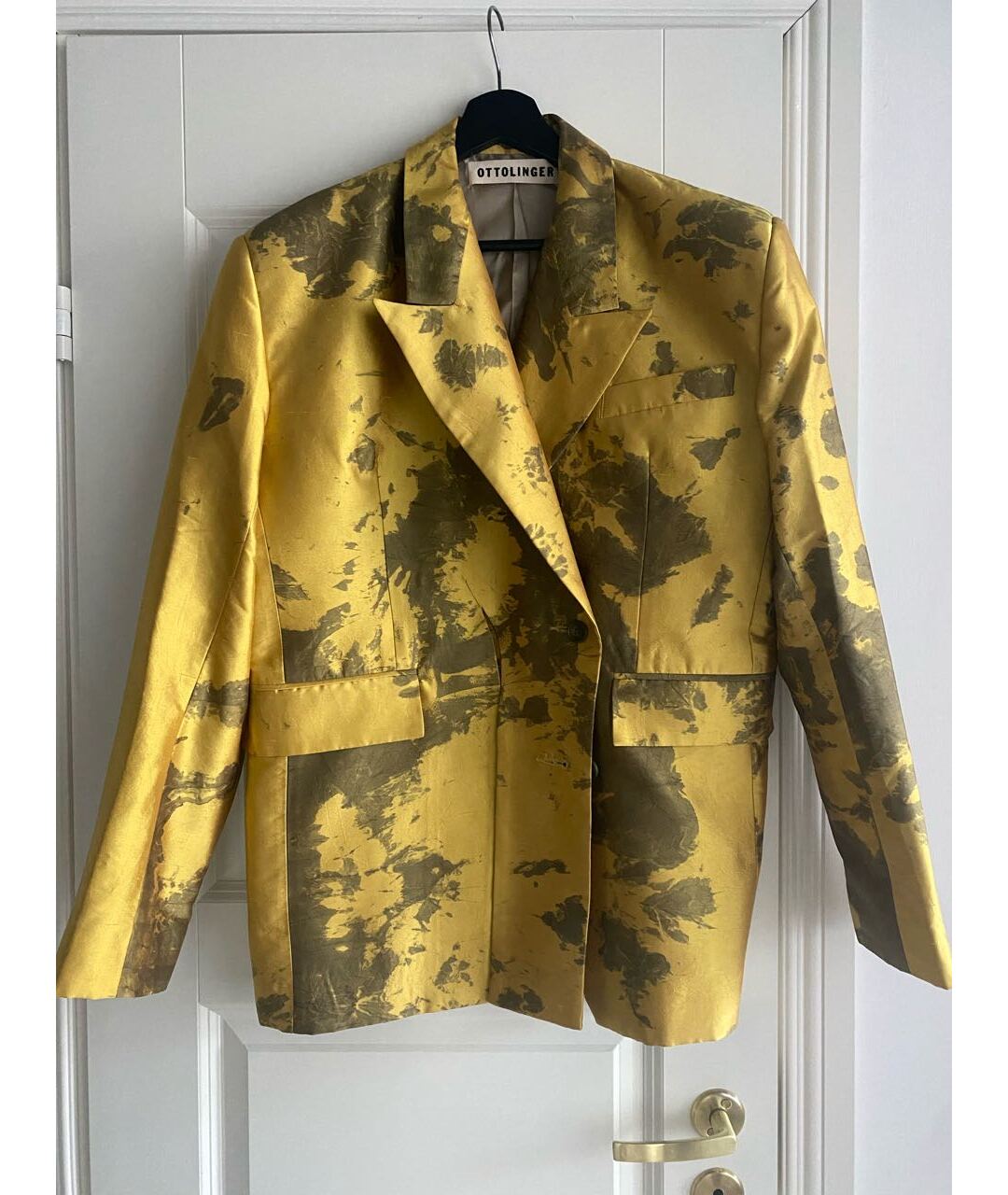 OTTOLINGER Желтый шелковый жакет/пиджак, фото 2