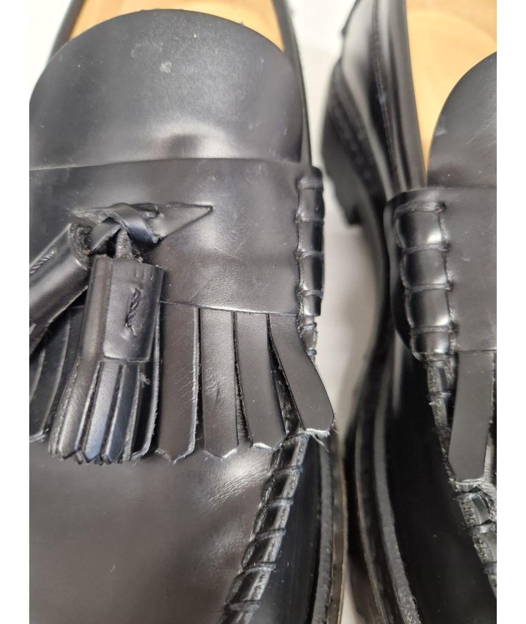 ISABEL MARANT Черные кожаные лоферы, фото 6