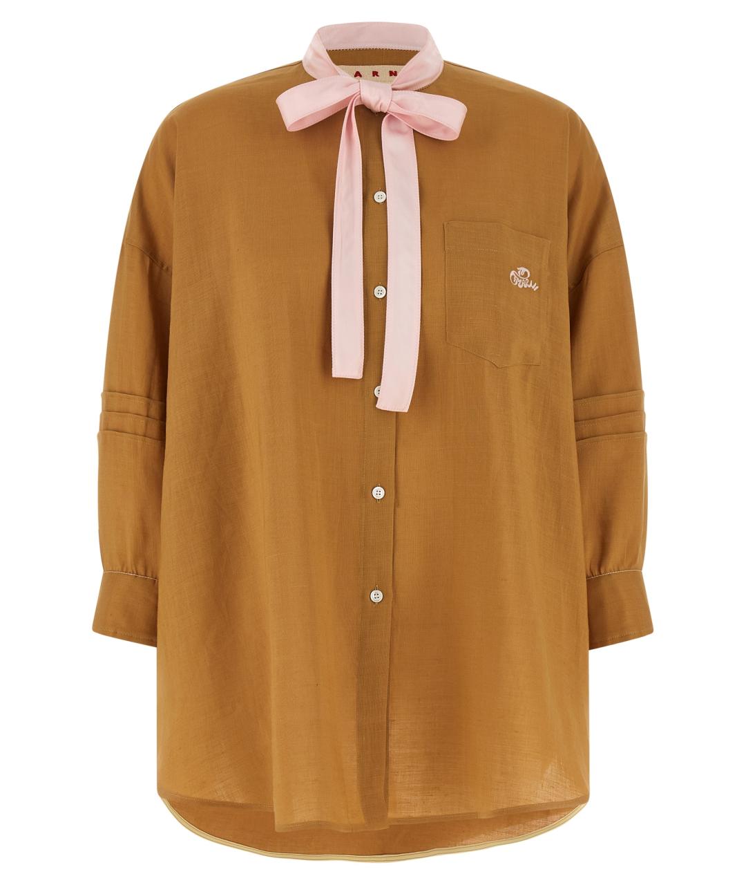 MARNI Мульти рубашка, фото 1