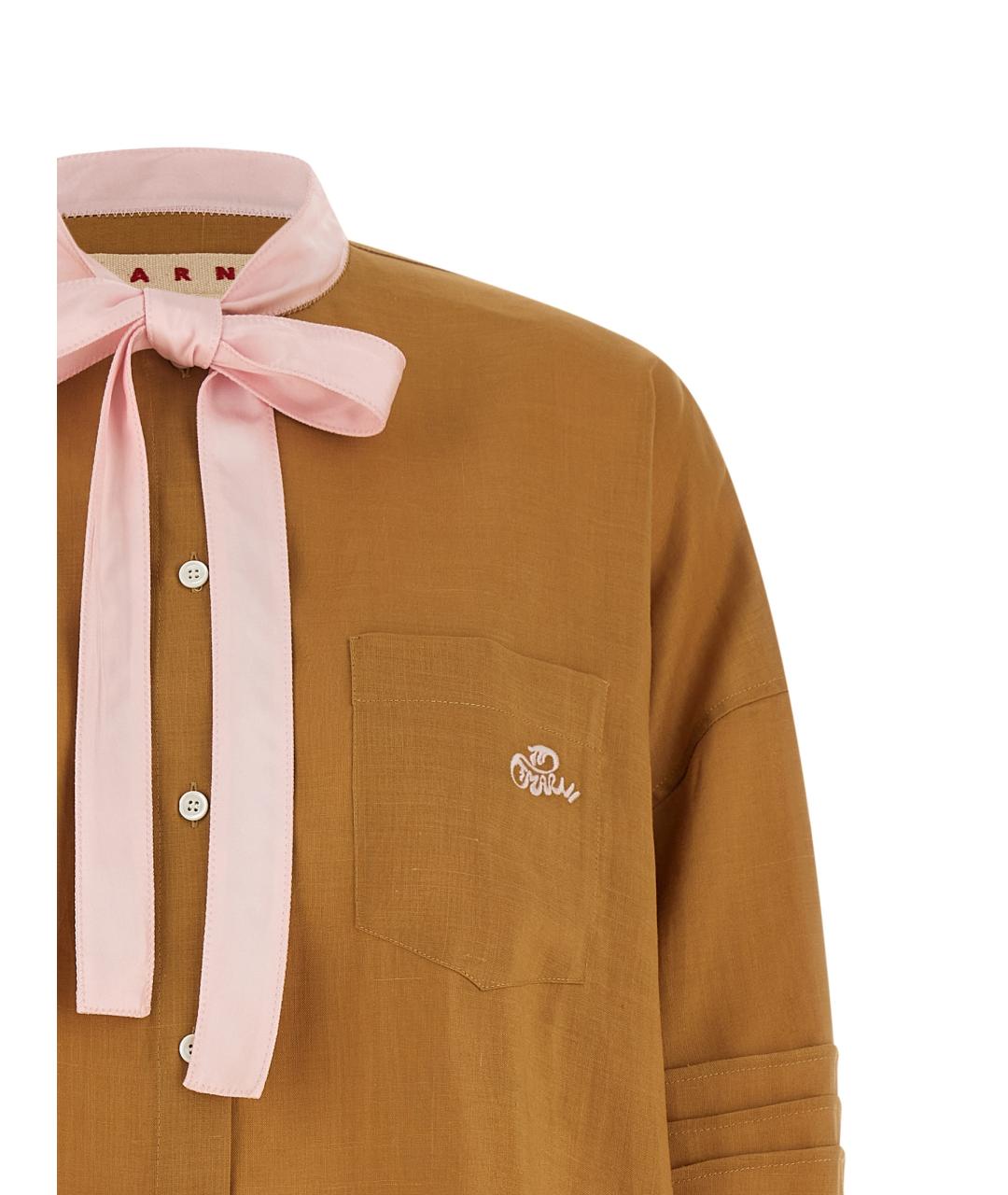 MARNI Мульти рубашка, фото 3