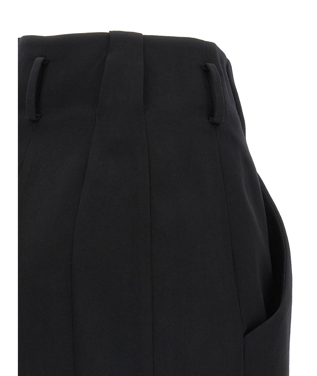 BALMAIN Черные шерстяные шорты, фото 4