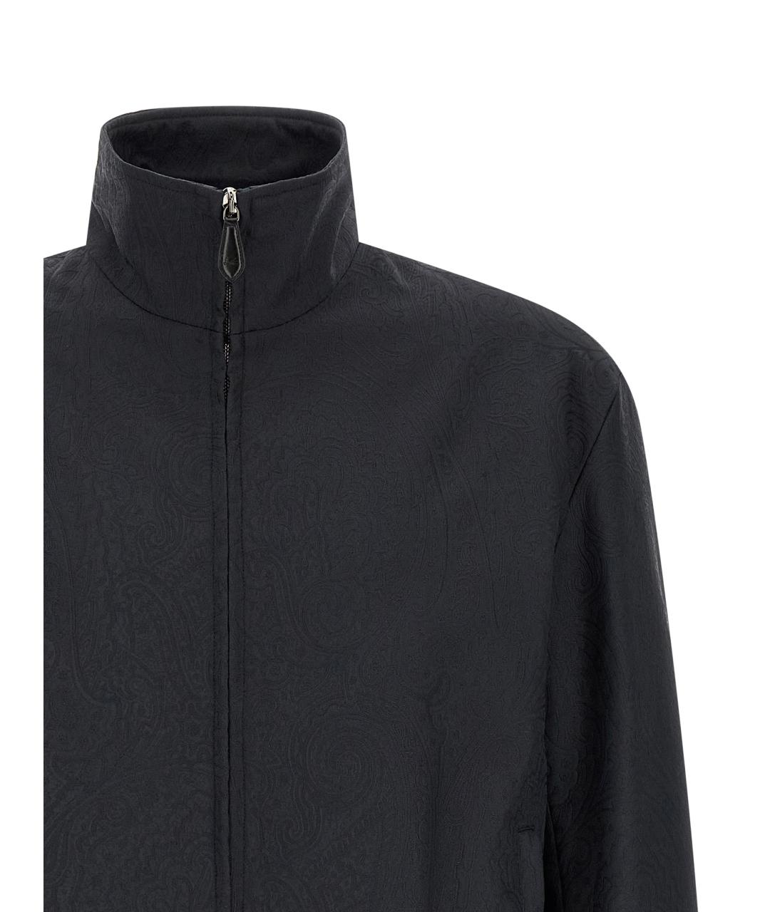 ETRO Темно-синяя полиамидовая куртка, фото 3