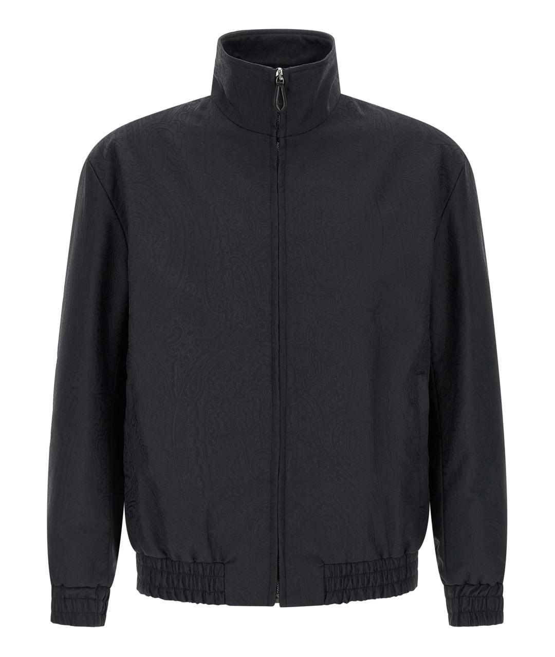 ETRO Темно-синяя полиамидовая куртка, фото 1