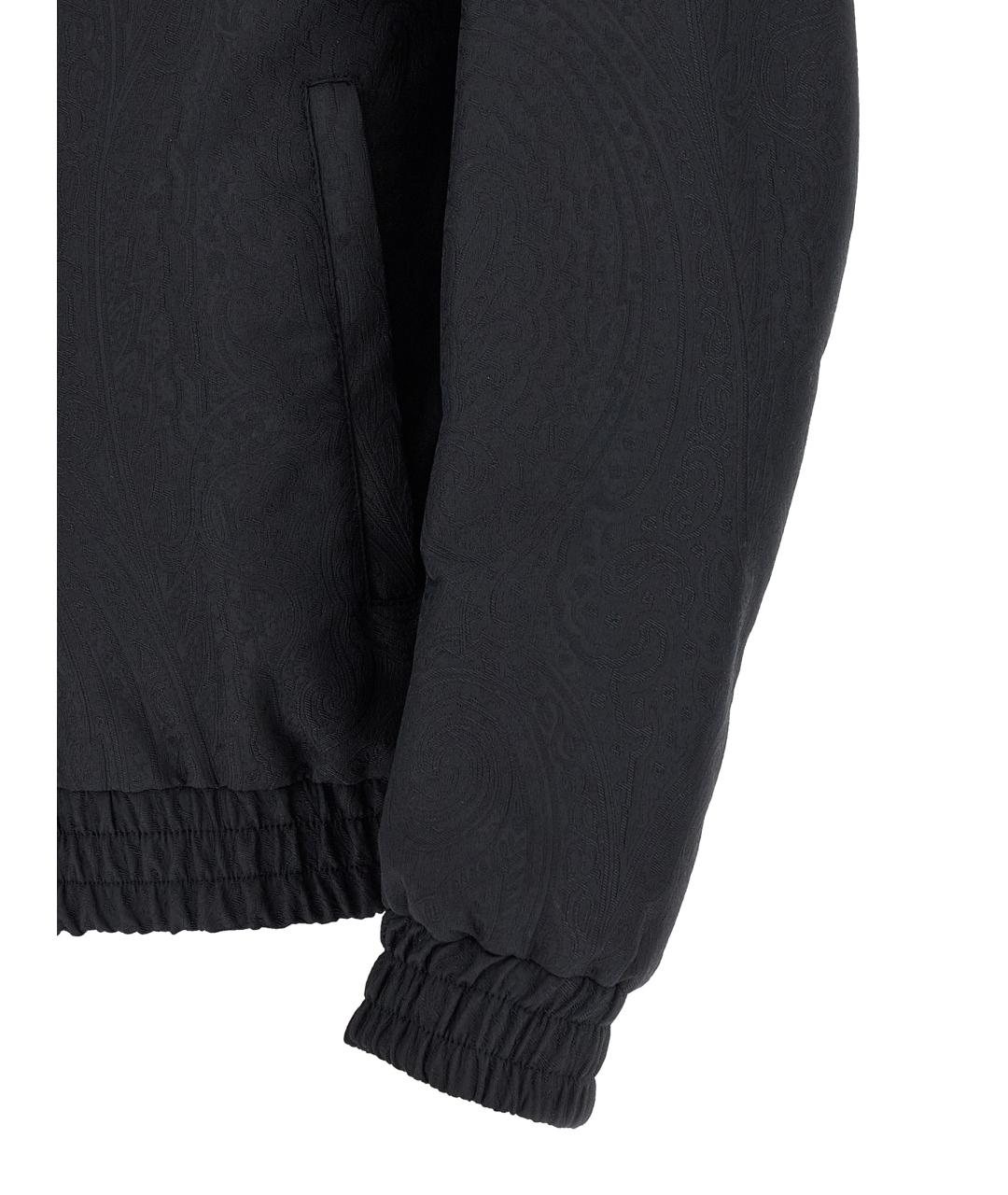 ETRO Темно-синяя полиамидовая куртка, фото 4