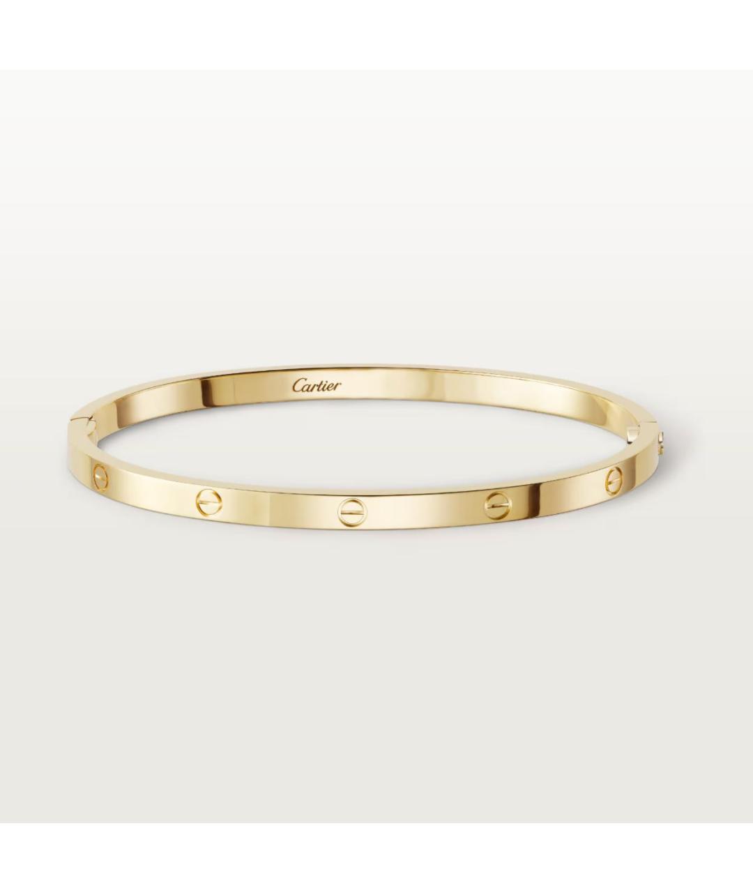 CARTIER Золотой браслет из желтого золота, фото 3