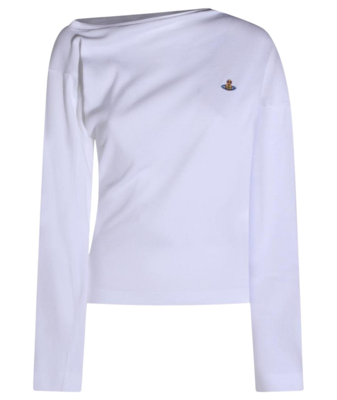 VIVIENNE WESTWOOD Белый хлопковый джемпер / свитер, фото 1