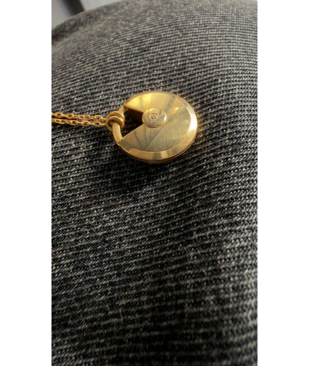 CARTIER Желтое колье из желтого золота, фото 5