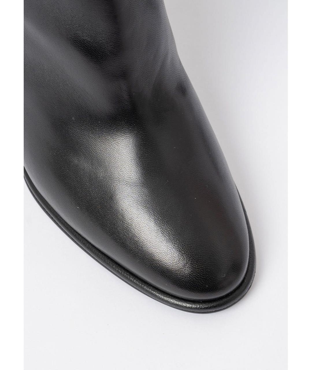 LE SILLA Черные кожаные ботильоны, фото 2